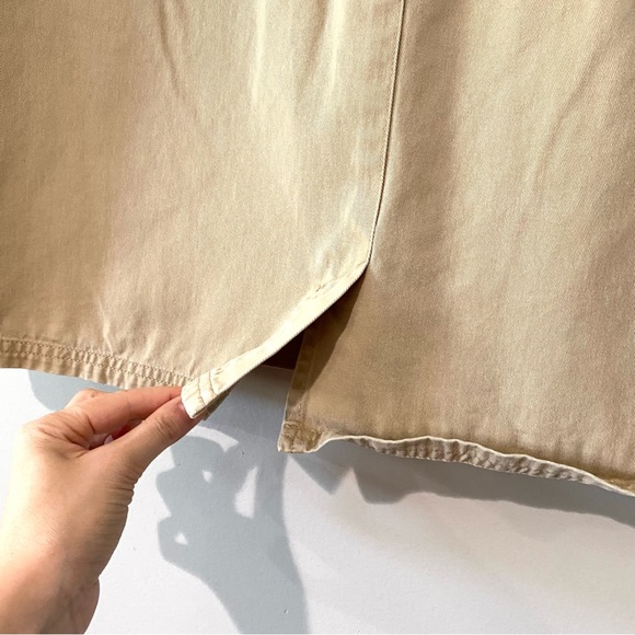 LL Bean Tan Skirt Sz 12P - Picture 4 of 5